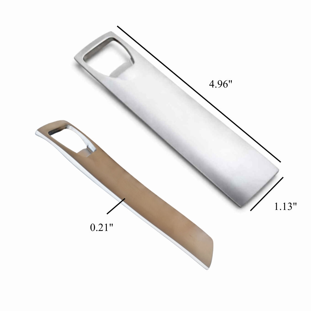 Long Rectangle Bottle Opener SS-3
