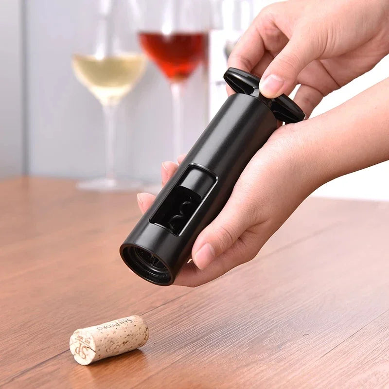 Manual Wine Opener & Corkscrew with Foil Cutter