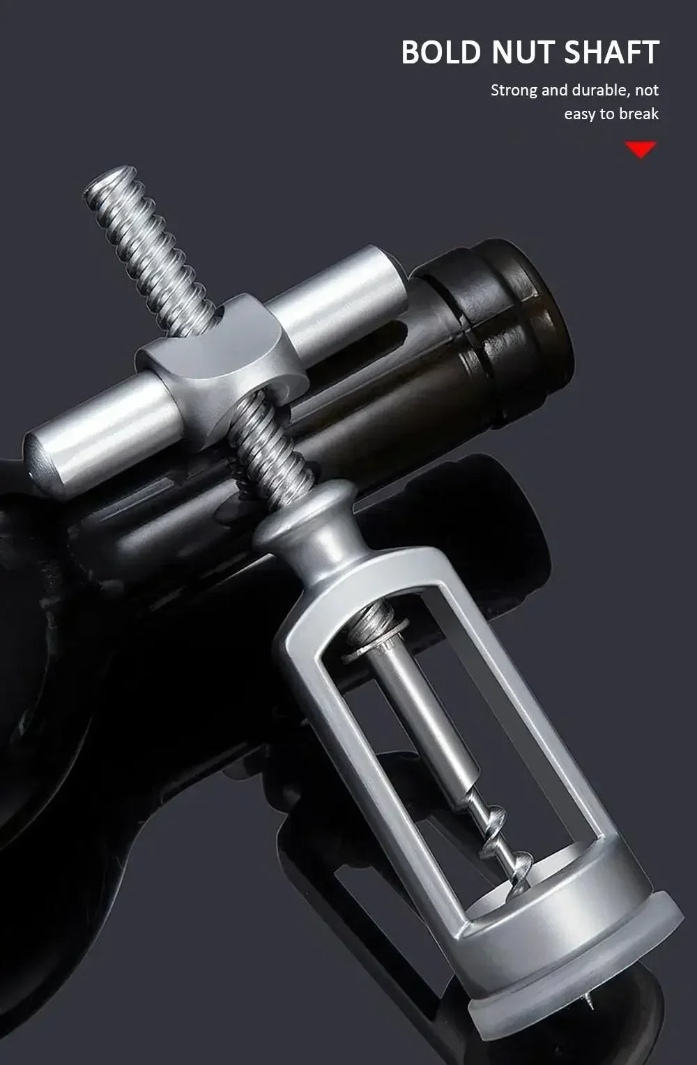 Zinc Alloy Wine Corkscrew | Creative Lock Design