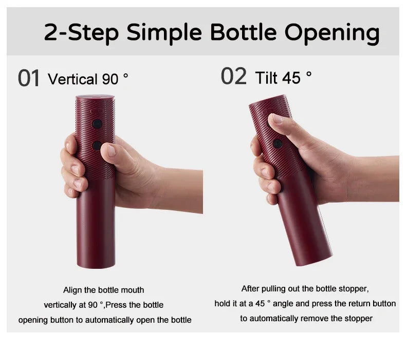 Electric Wine Opener | USB Rechargeable Automatic Corkscrew
