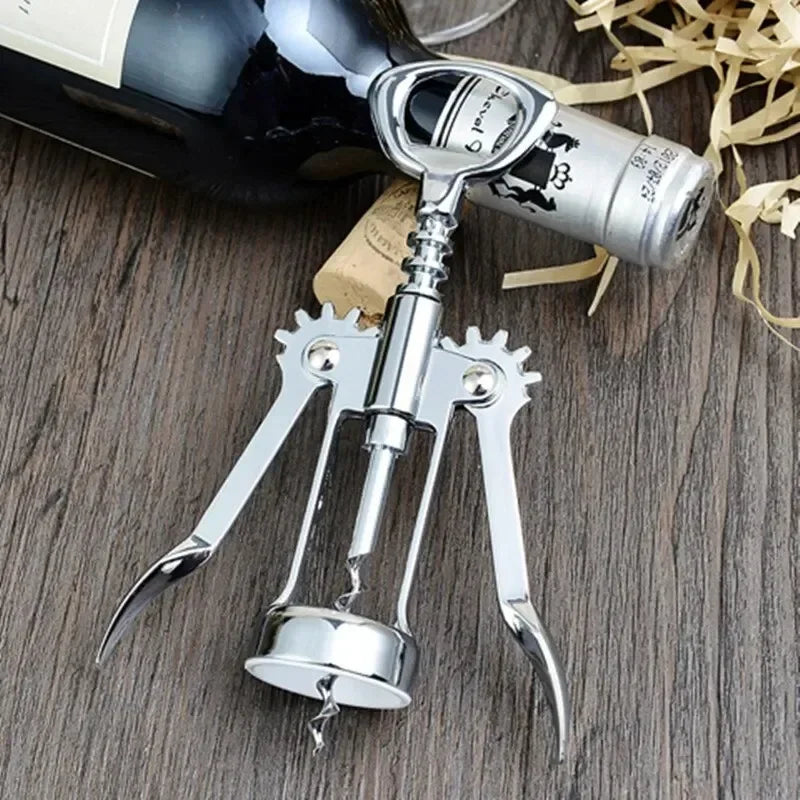 Stainless Steel 2-in-1 Wine & Beer Bottle Opener