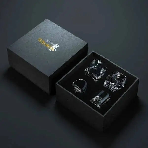 Designer Whiskey Tumbler Gift Set | 4 Signature Styles | SwannyWalker