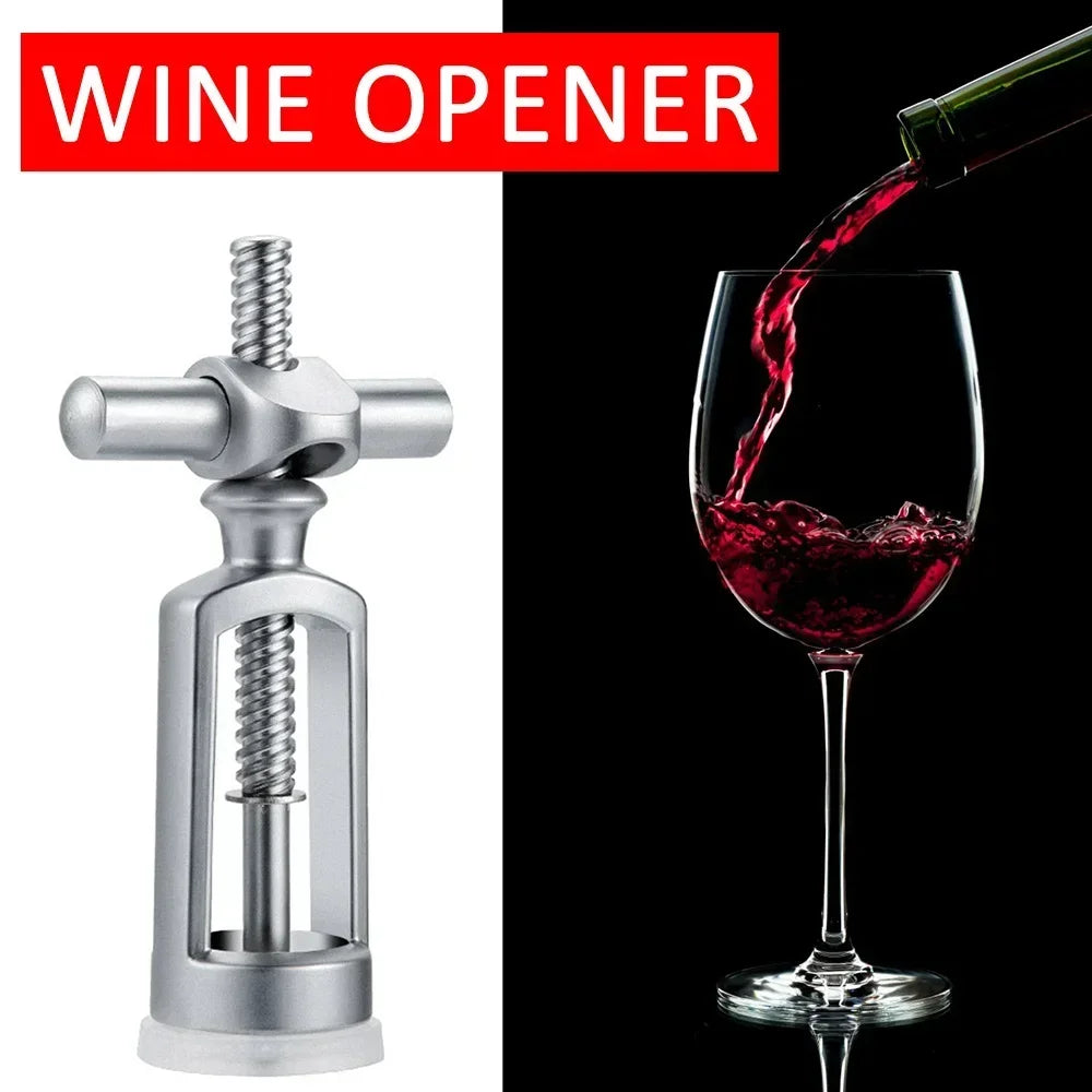 Zinc Alloy Wine Corkscrew | Creative Lock Design
