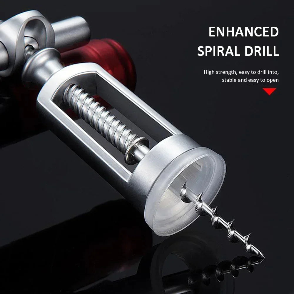 Zinc Alloy Wine Corkscrew | Creative Lock Design