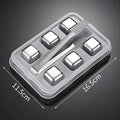 Stainless Steel Whiskey Stones | Reusable Ice Cubes for Whisky & Wine