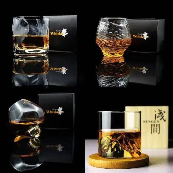 Designer Whiskey Tumbler Gift Set | 4 Signature Styles | SwannyWalker