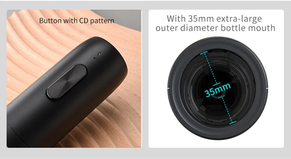 Electric Wine Opener | USB Rechargeable Automatic Corkscrew