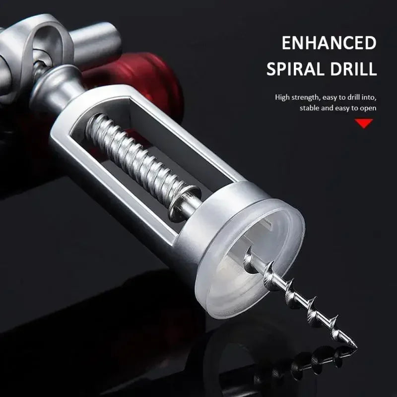 Zinc Alloy Wine Corkscrew | Creative Lock Design