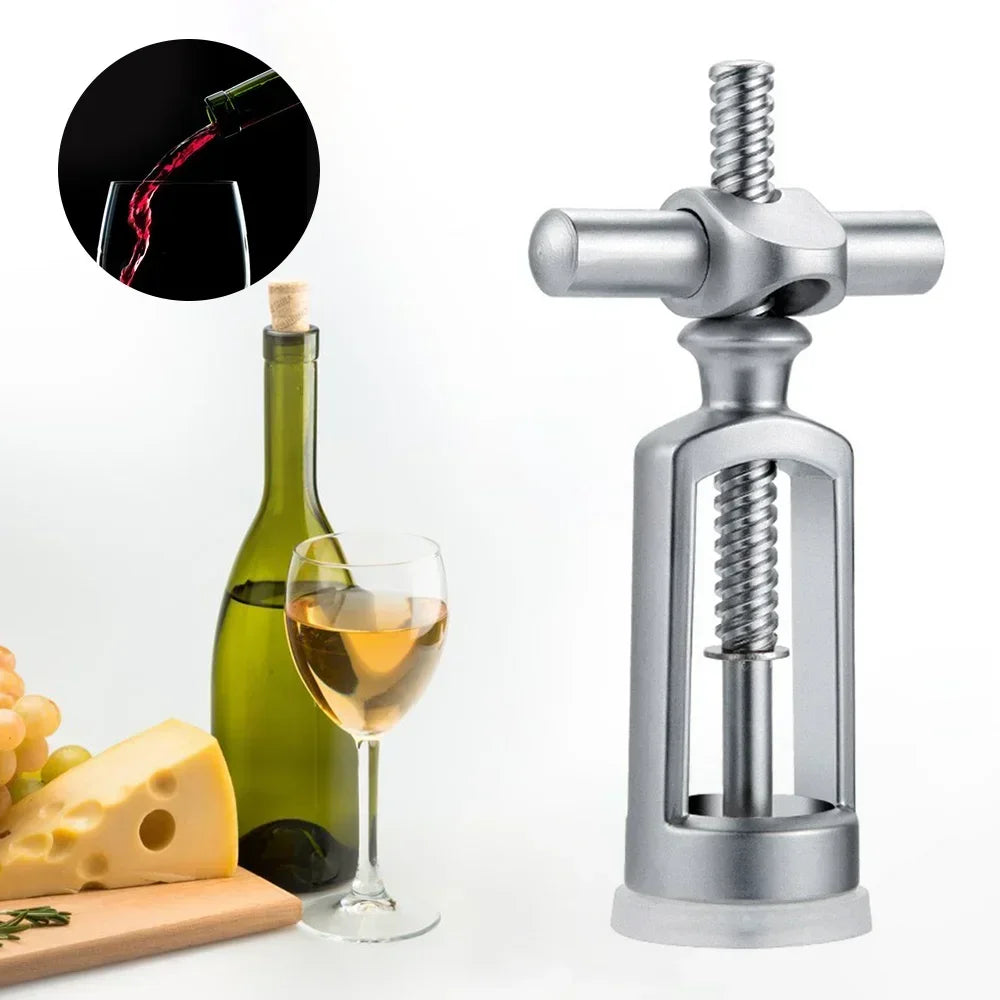 Zinc Alloy Wine Corkscrew | Creative Lock Design