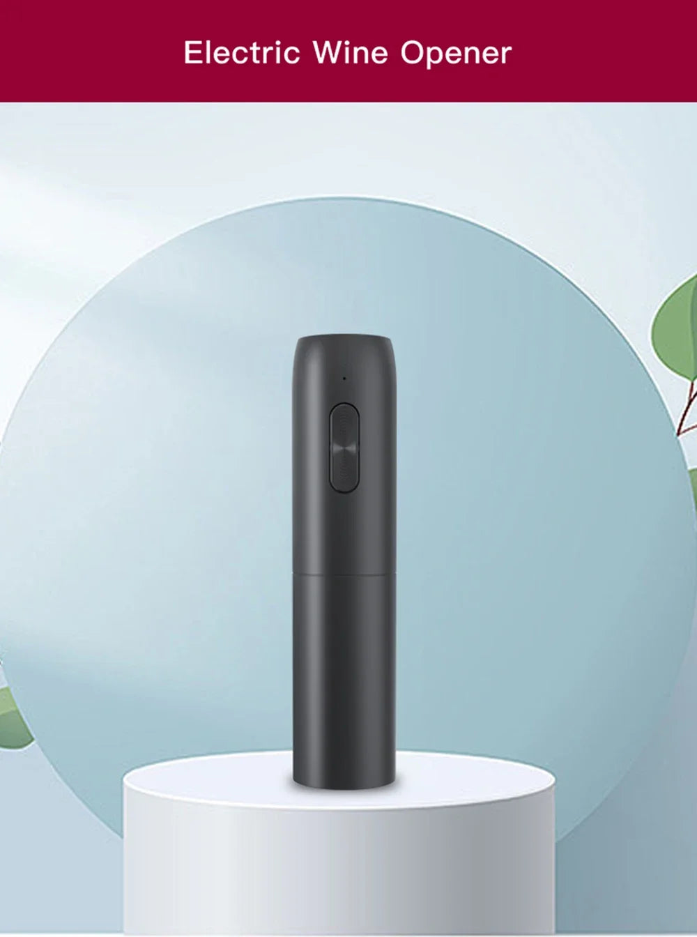 Electric Wine Opener | USB Rechargeable Automatic Corkscrew