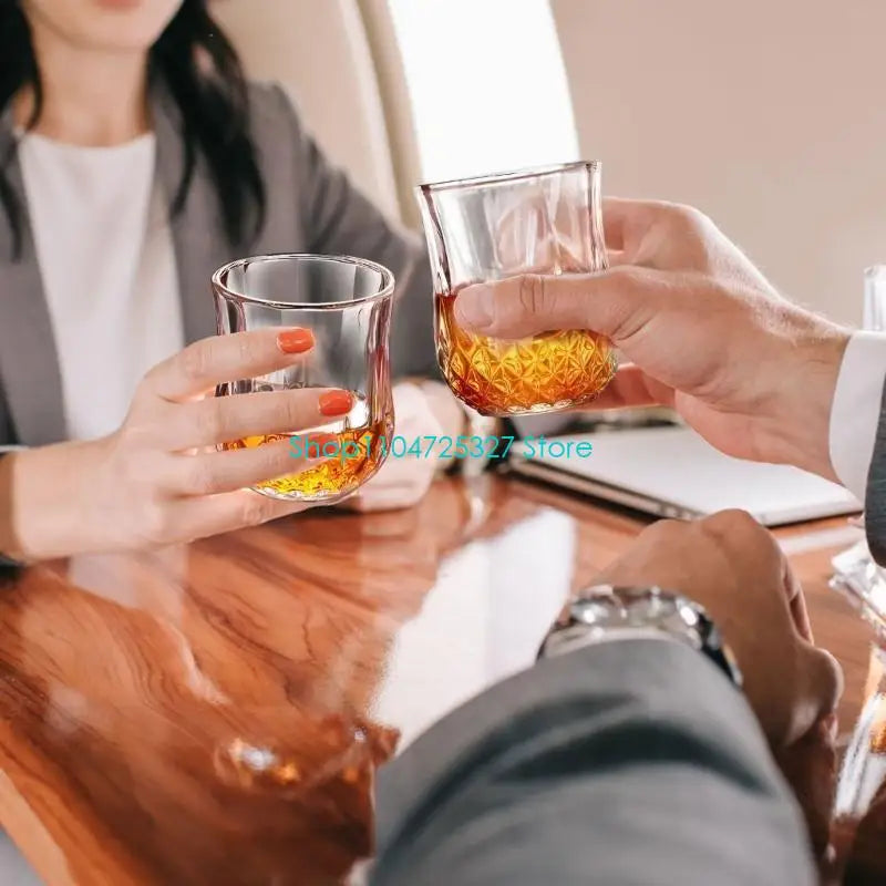Whiskey Stones & Tumbler Glass Luxury Gift Set
