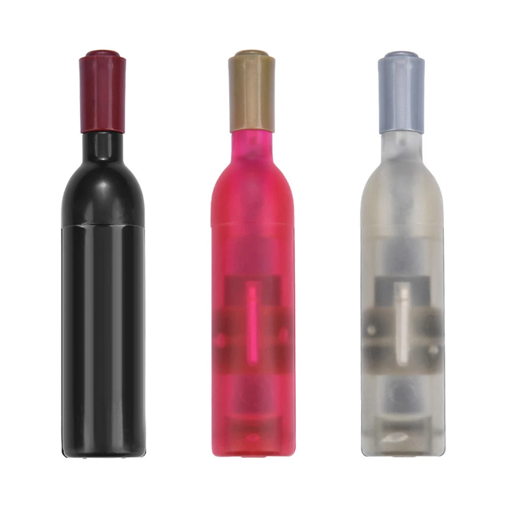 Foldable Bottle-Shaped Corkscrew with Fridge Magnet