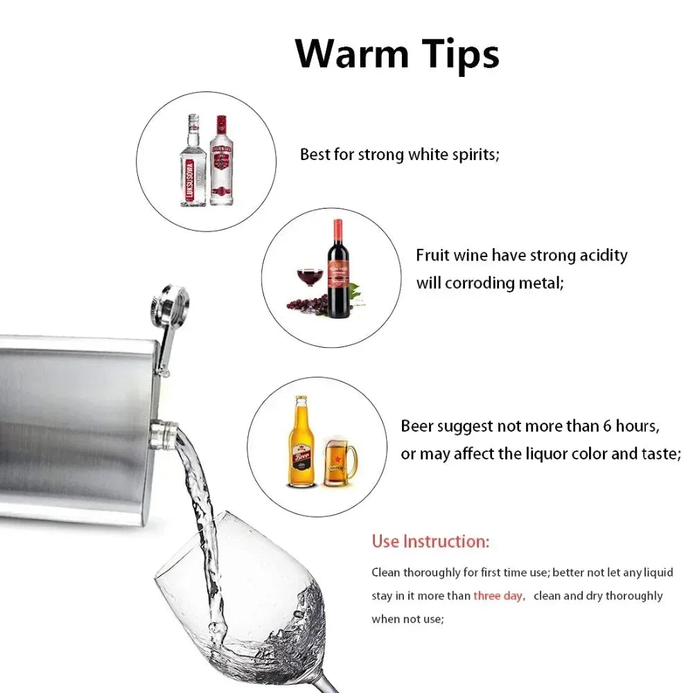 Wine decanter with warm tips for different types of spirits on a white background