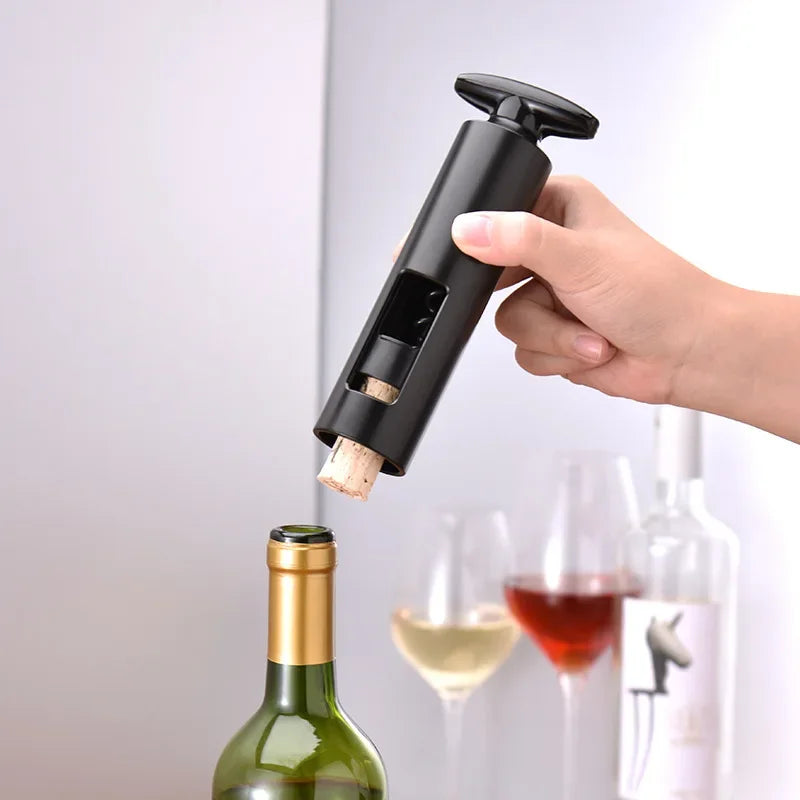 Manual Wine Opener & Corkscrew with Foil Cutter