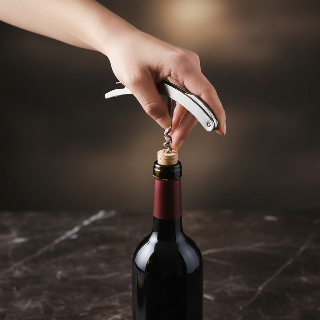 Black Silver Corkscrew in Action
