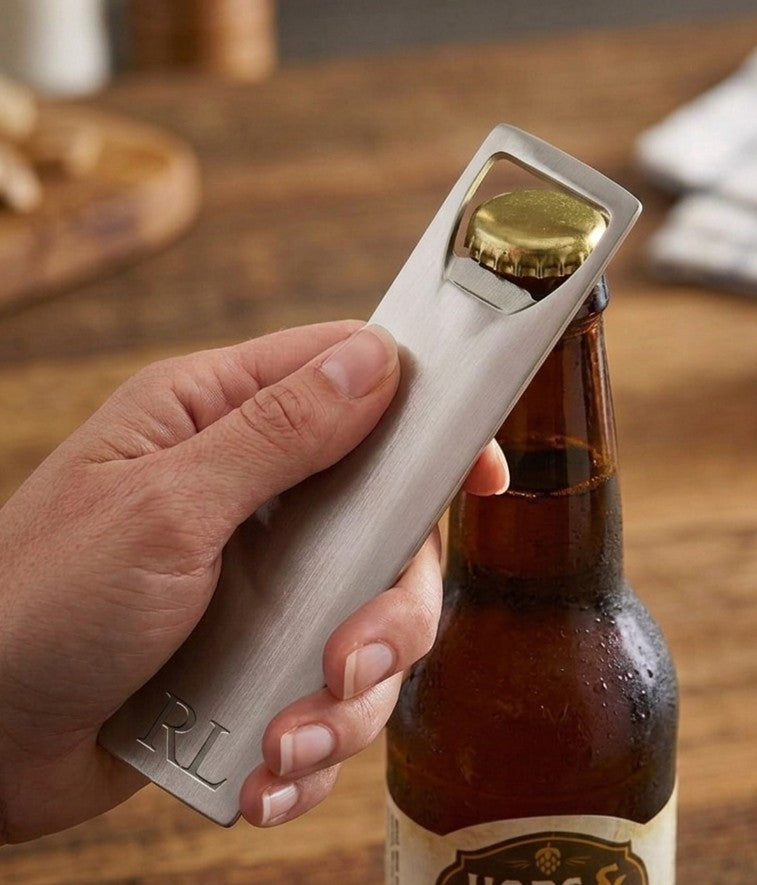 Long Rectangle Bottle Opener SS-1