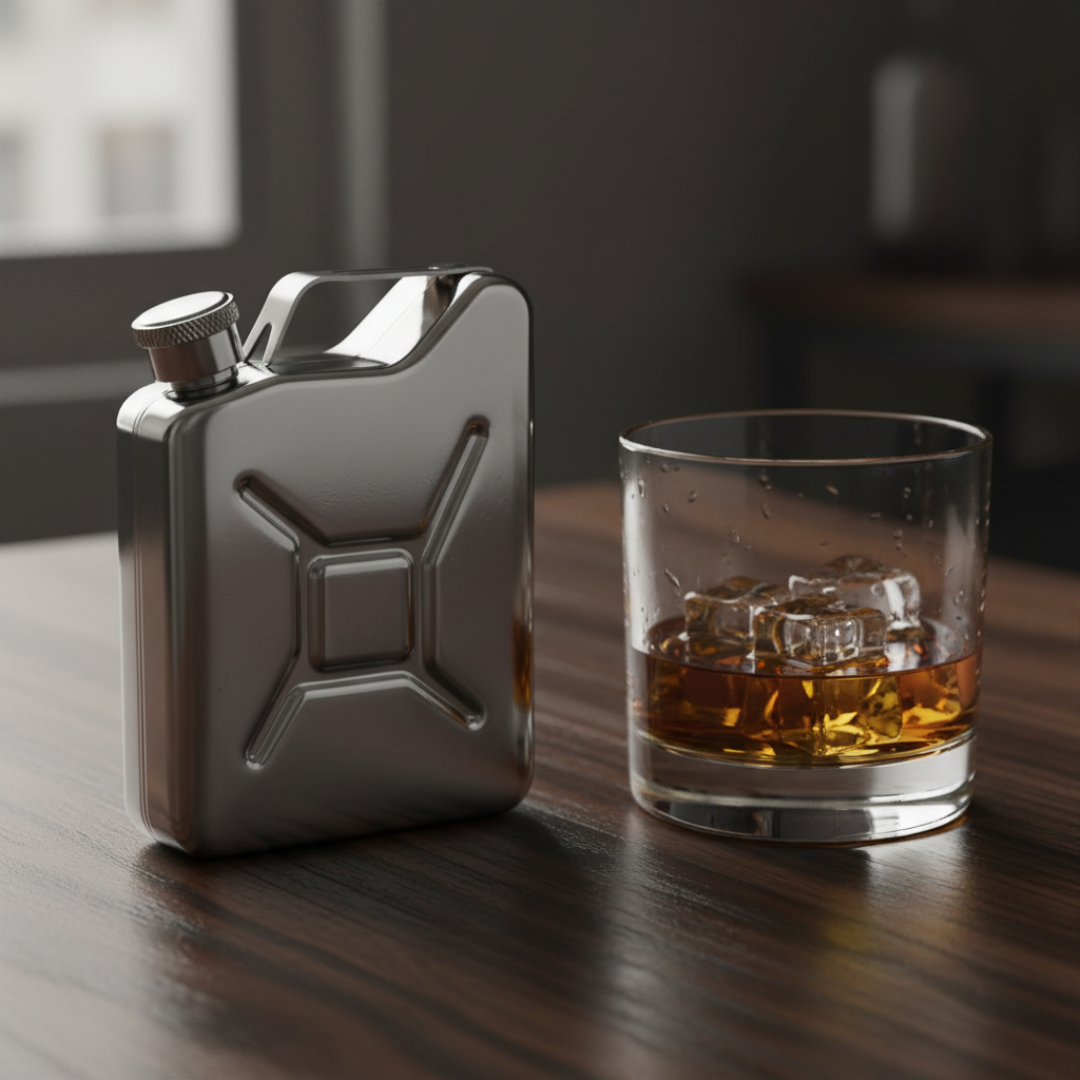 Jerry Can Hip Flask Lifestyle