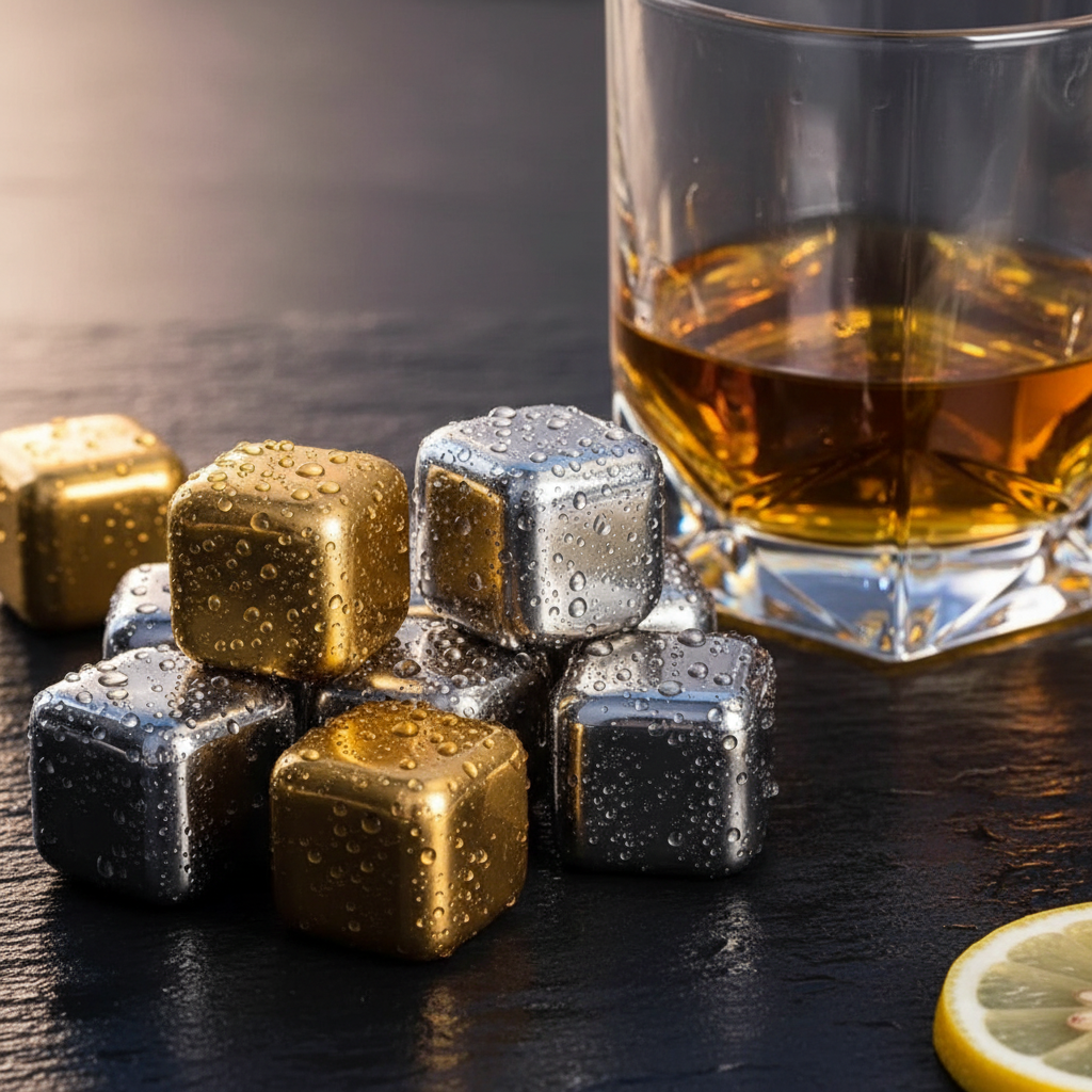Stainless Steel Whisky Stones Hero